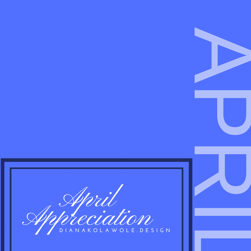 April Appreciation